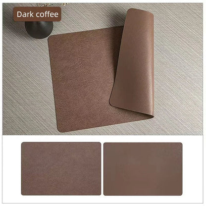 Duomat Double Sided Faux Leather Placemats