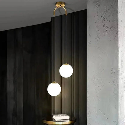 Luna Pendant Light Nordic Modern Glass Globe