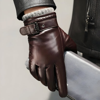 Men's Gloves Winter Touchscreen Strap