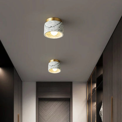 Nordic Marble Ceiling Light Modern Downlight