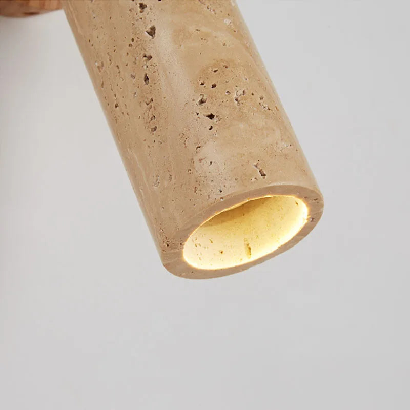 Huangdong Wall Lamp Wabi Sabi Travertine &