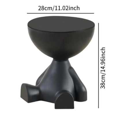 Cartoon Bear Side Table Modern Creative