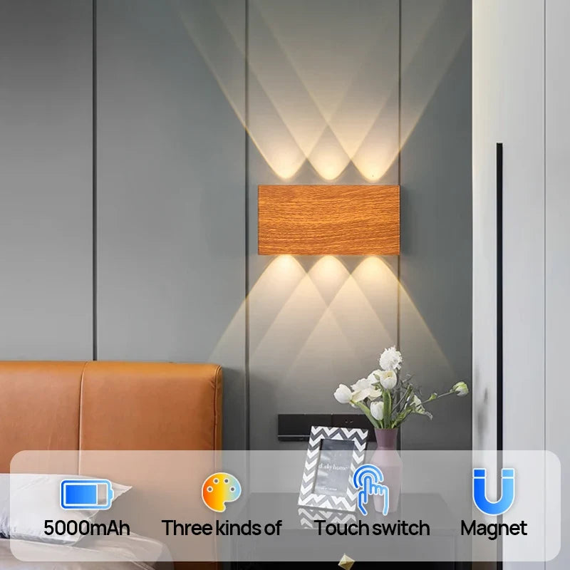 Lumiblock Rechargeable Wall Lamp Minimalist