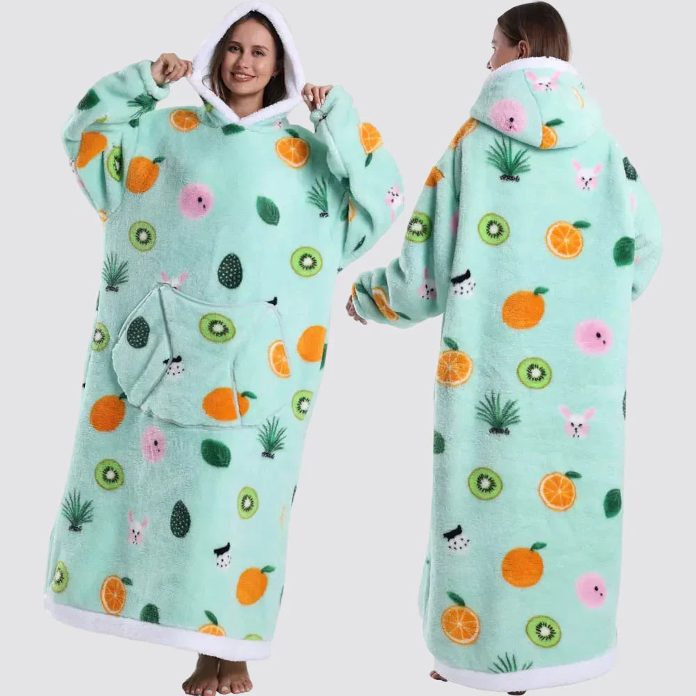 Blanket Hoodie Oversized Wearable Hooded