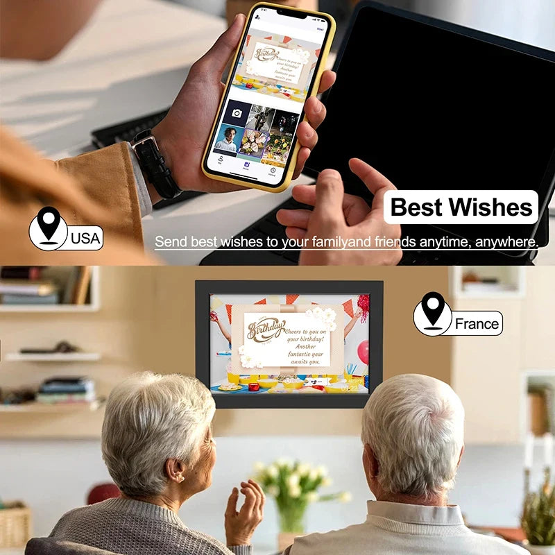 Memora WiFi Digital Photo Frame IPS HD