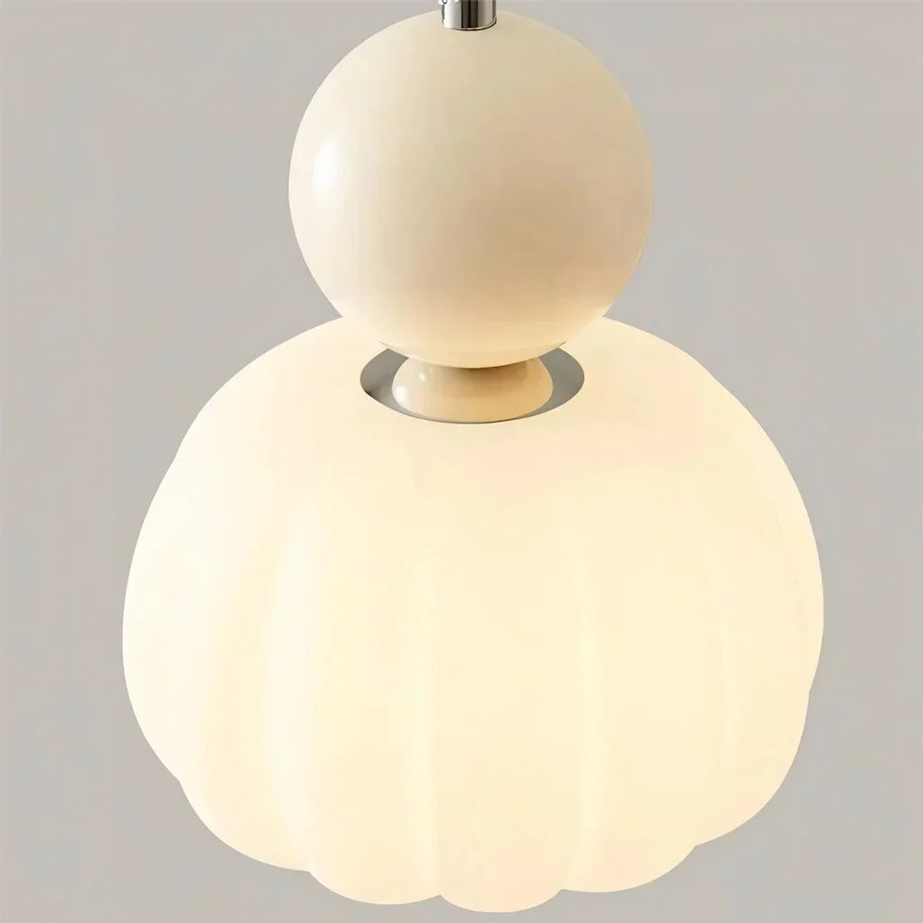 Nordic Pumpkin Pendant Light Modern LED