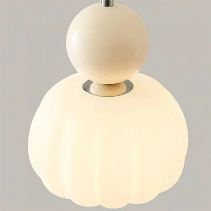 Nordic Pumpkin Pendant Light Modern LED