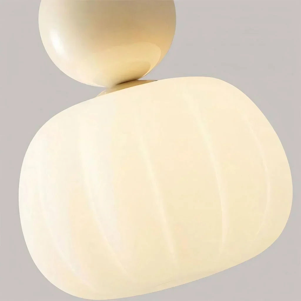 Nordic Pumpkin Pendant Light Modern LED