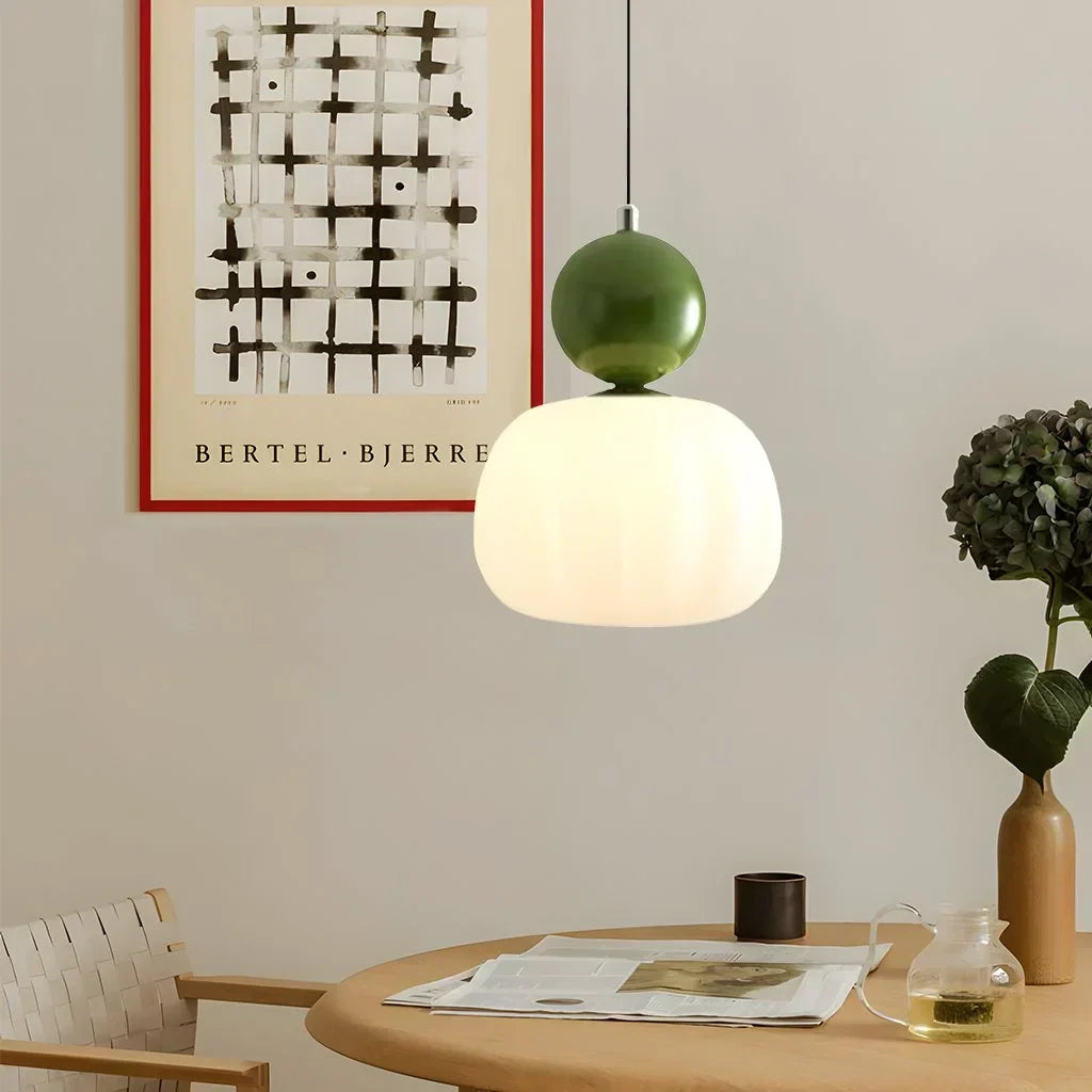 Nordic Pumpkin Pendant Light Modern LED