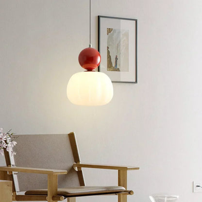 Nordic Pumpkin Pendant Light Modern LED