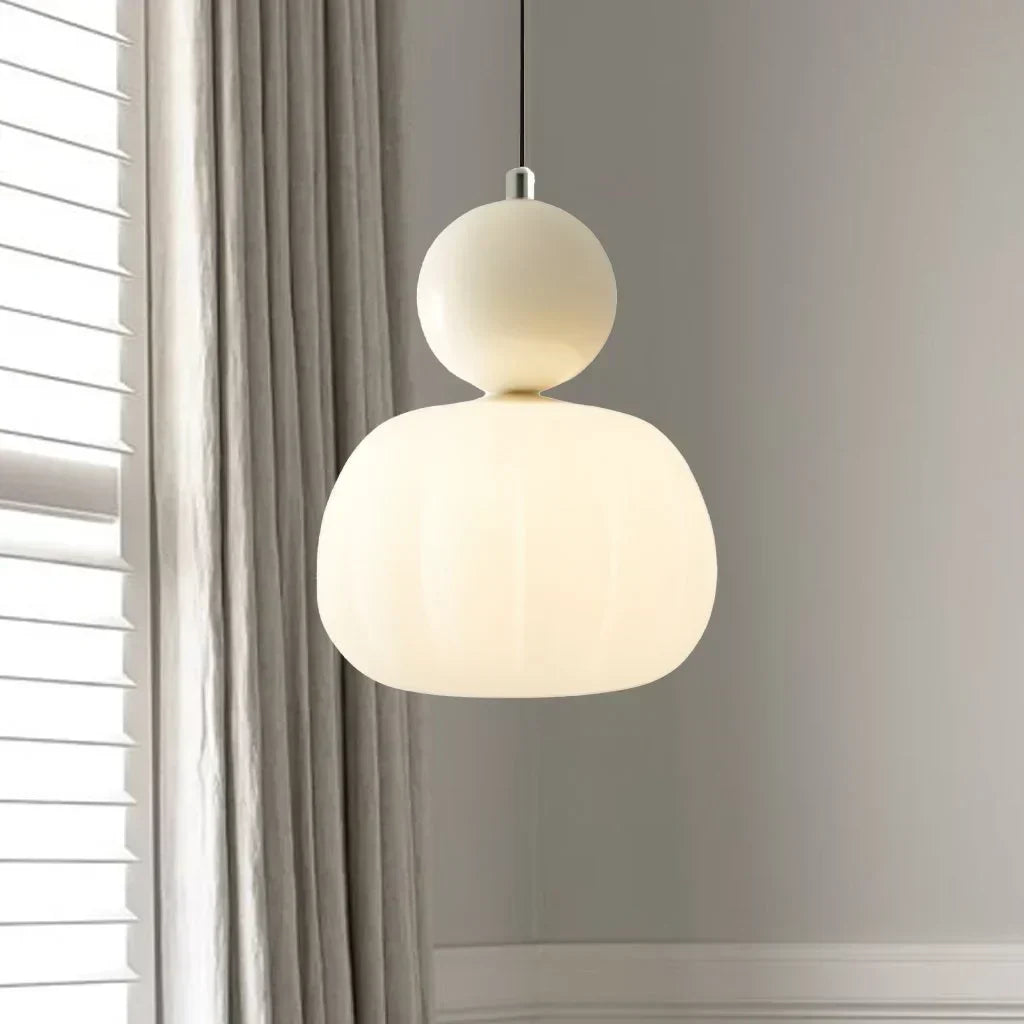 Nordic Pumpkin Pendant Light Modern LED