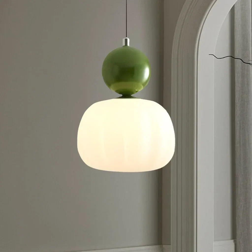 Nordic Pumpkin Pendant Light Modern LED