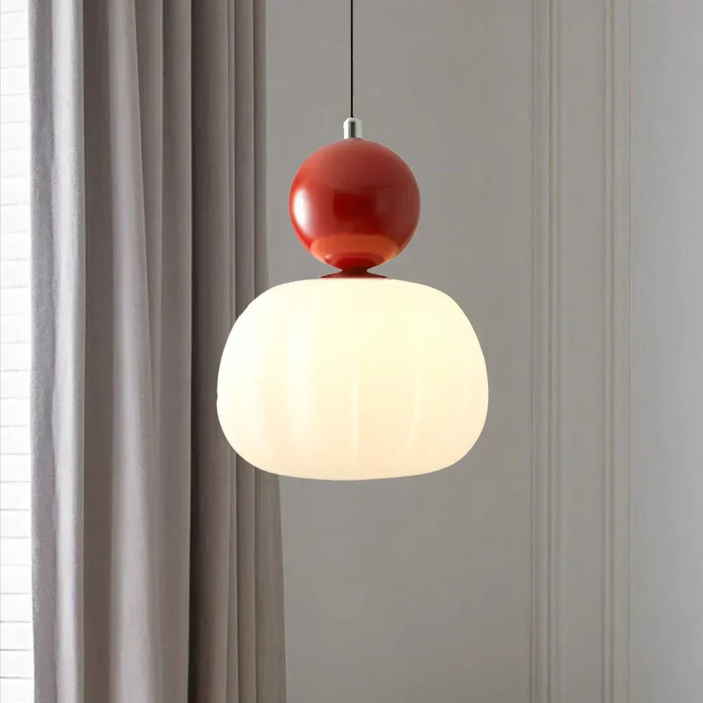Nordic Pumpkin Pendant Light Modern LED