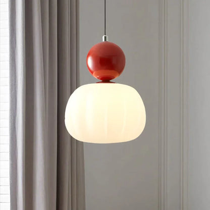 Nordic Pumpkin Pendant Light Modern LED