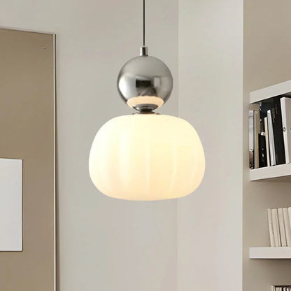 Nordic Pumpkin Pendant Light Modern LED