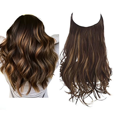 Hair Extensions Natural Wavy Human Hair Clip
