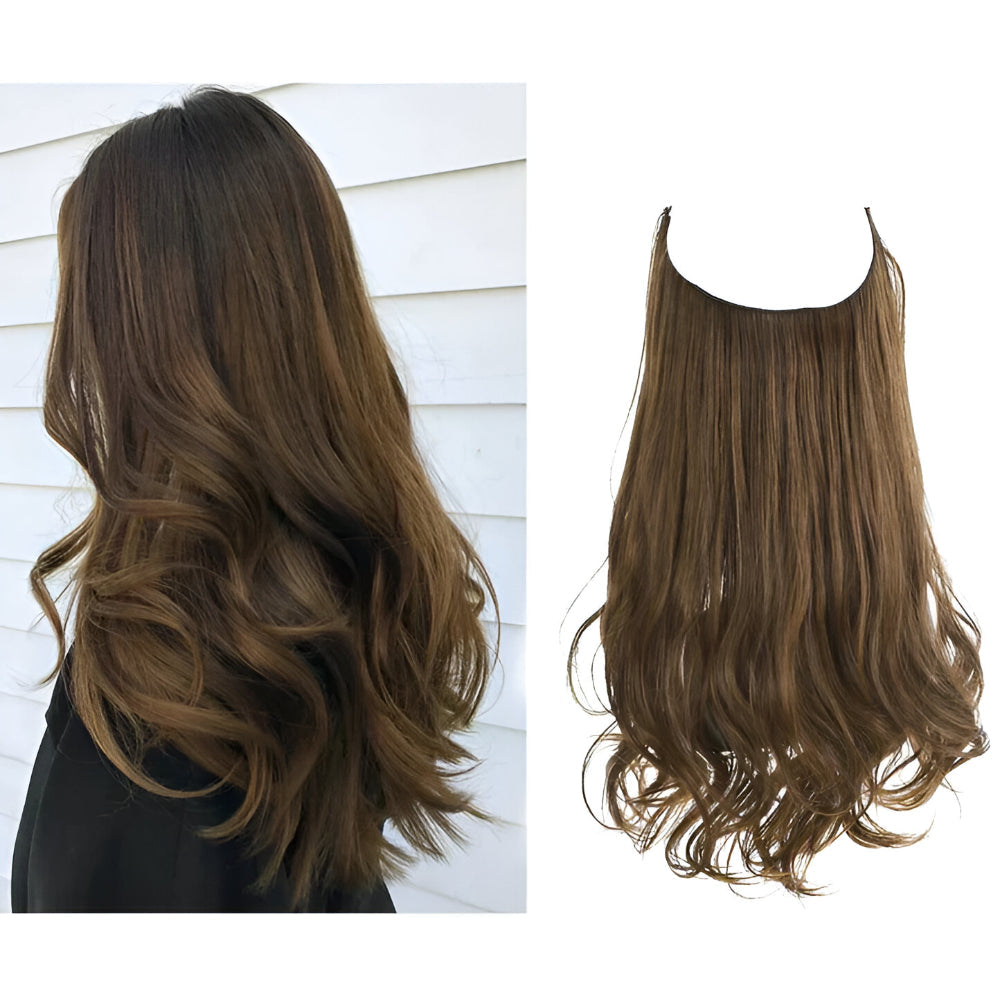 Hair Extensions Natural Wavy Human Hair Clip