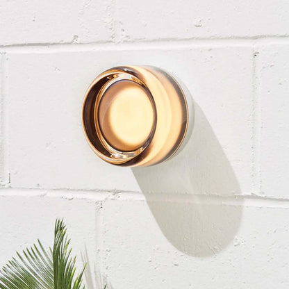 Applique Murale LED Dimple, Verre Texturé