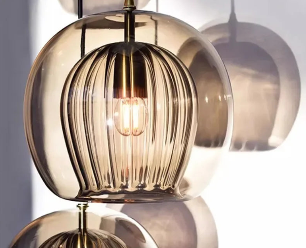 Modern Glass Pendant Light Elegant Ambient