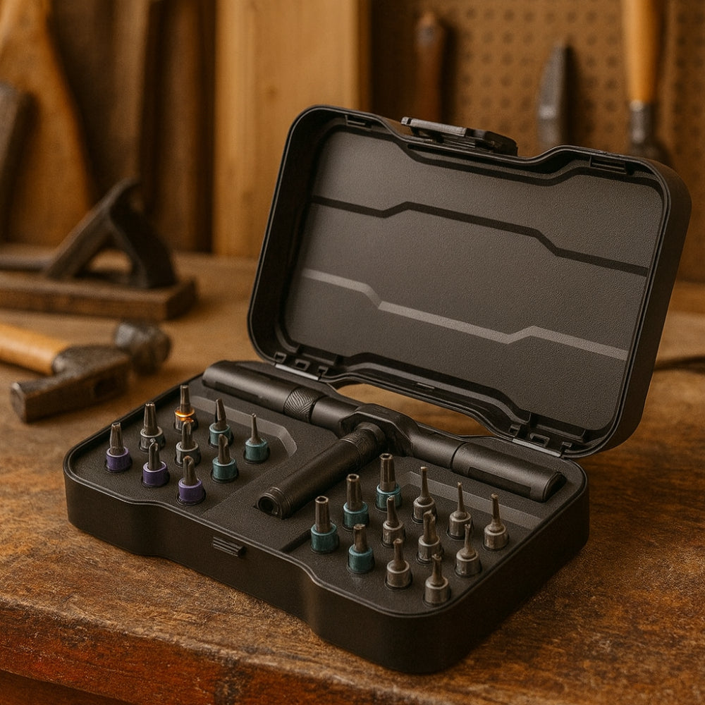 Screwdriver Set Magnetic Ratchet Precision