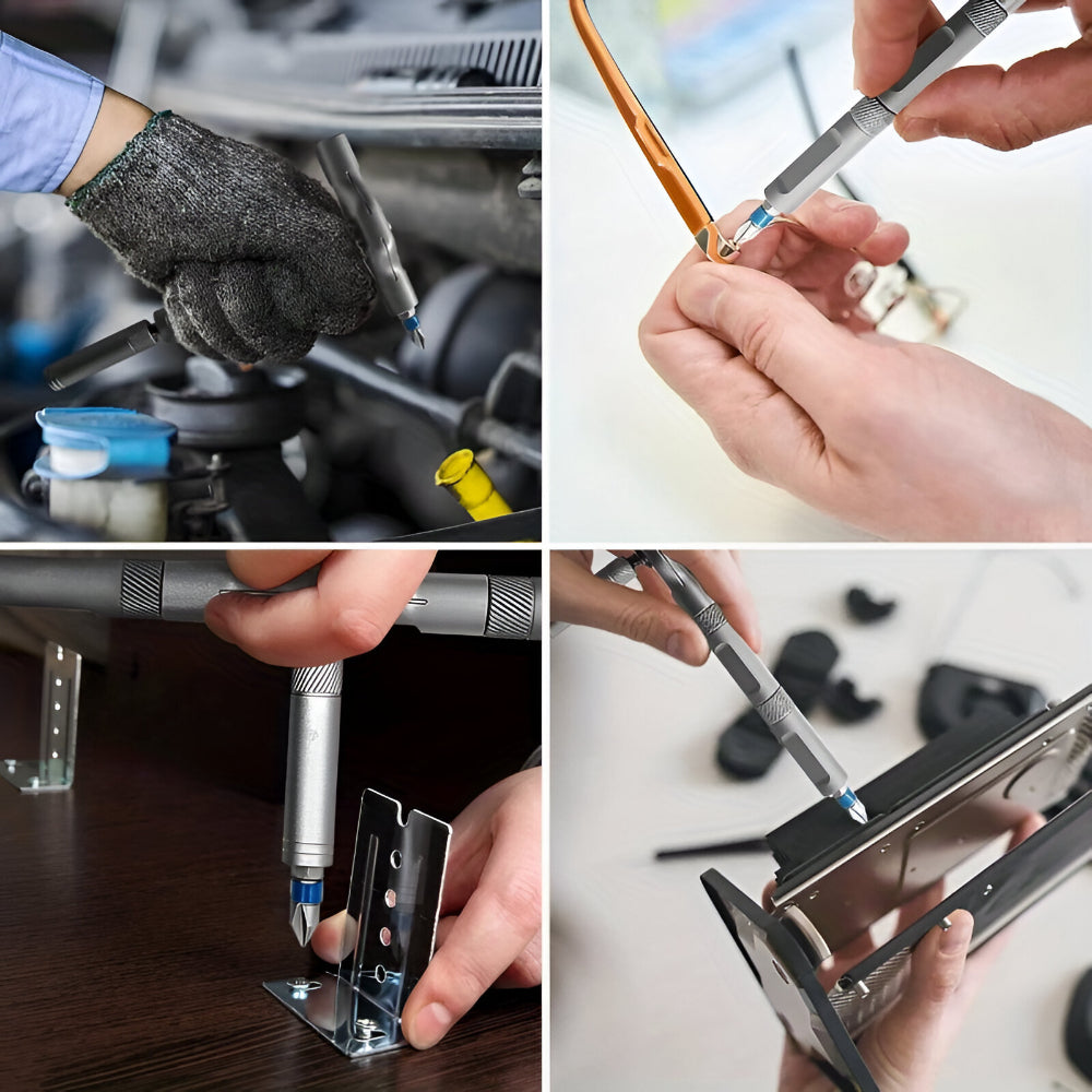 Screwdriver Set Magnetic Ratchet Precision