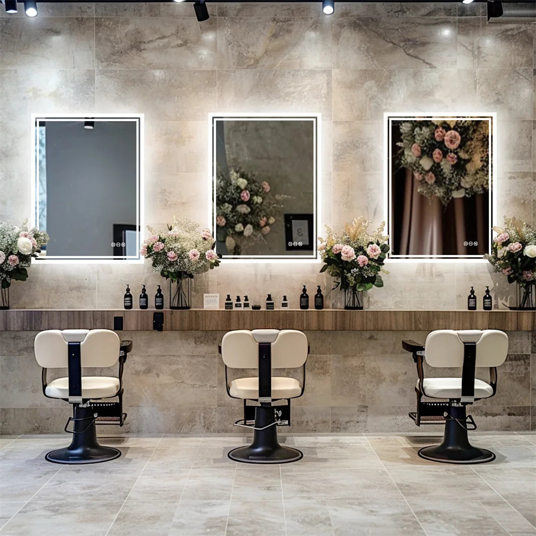 Luvoglow LED Bathroom Mirror Frameless