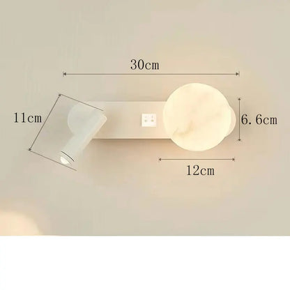 Lunarbeam Dual Wall Light Modern Nordic
