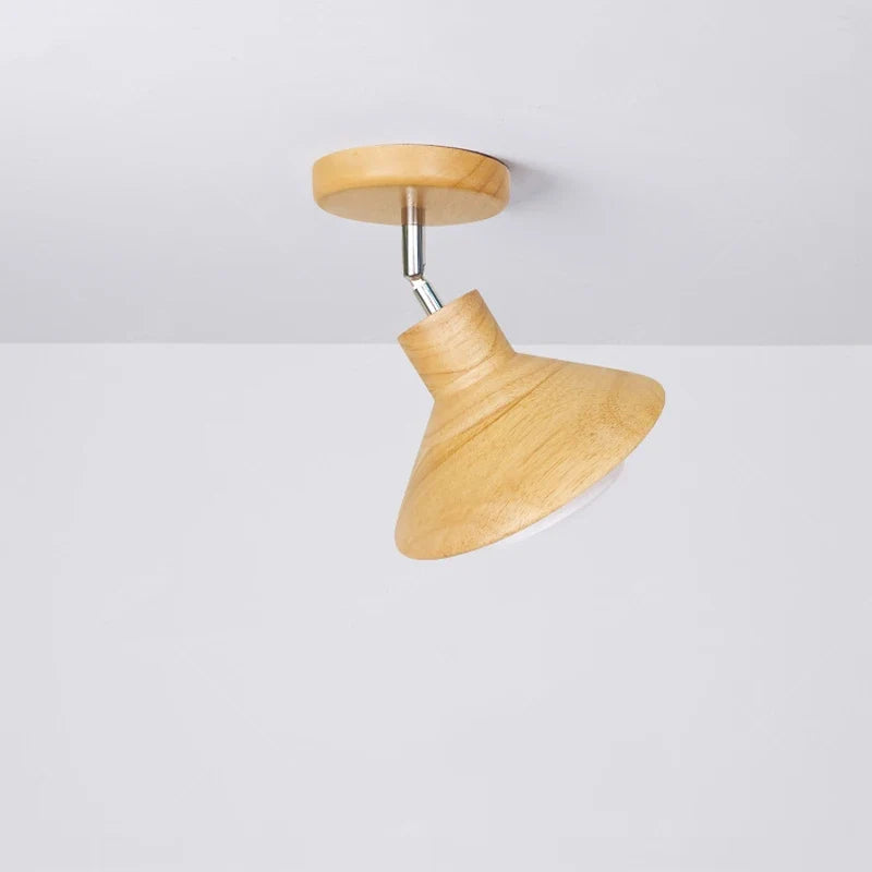 Nordicwood Ceiling Lamp Natural Timber Cone