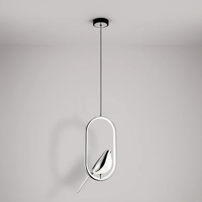 Magpie Pendant Light Nordic LED Bird Design