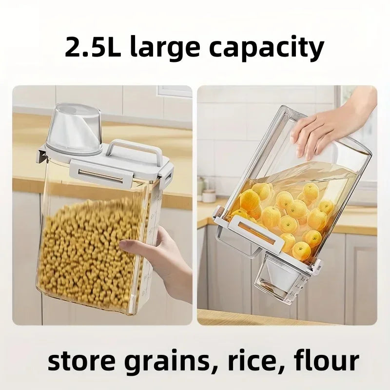 Airtight Grain Storage Container 2.5L Rice