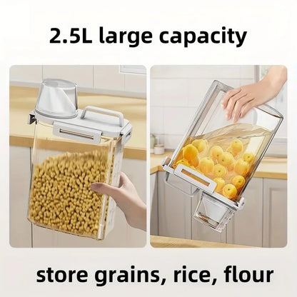 Airtight Grain Storage Container 2.5L Rice