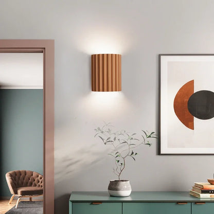 Nordic Modern Resin Wall Lamp Stylish Indoor
