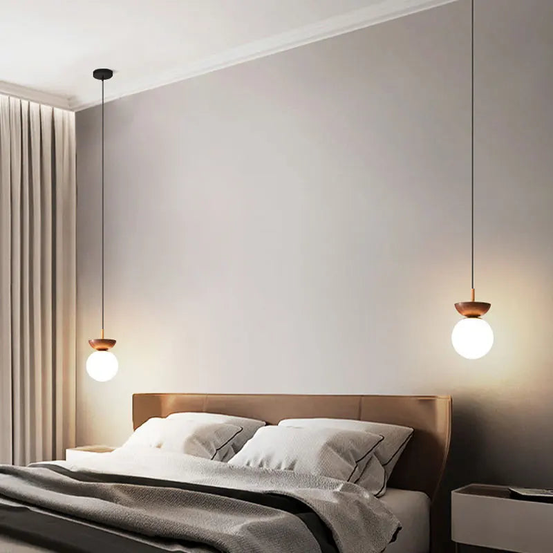 Modern Nordic Glass Ball Ceiling & Pendant
