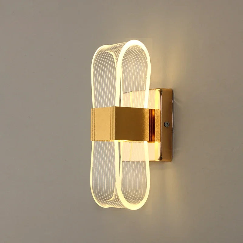 Nordic Luxury LED Wall Lamp Modern Aluminium