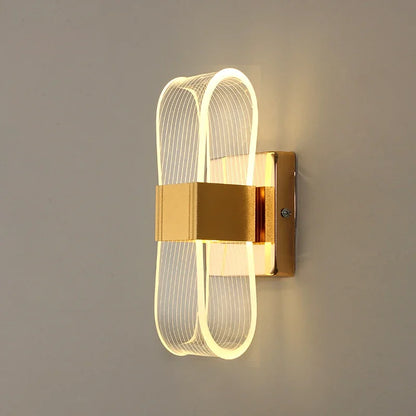 Nordic Luxury LED Wall Lamp Modern Aluminium