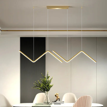 Aluminium Dining Pendant Lamp Modern