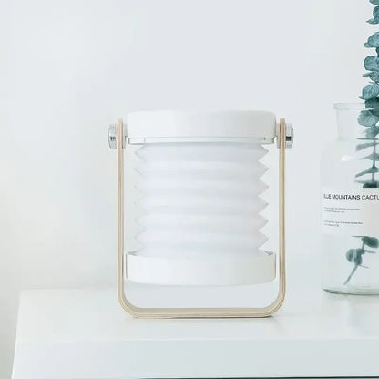 Creative Wooden Handle Portable Lantern