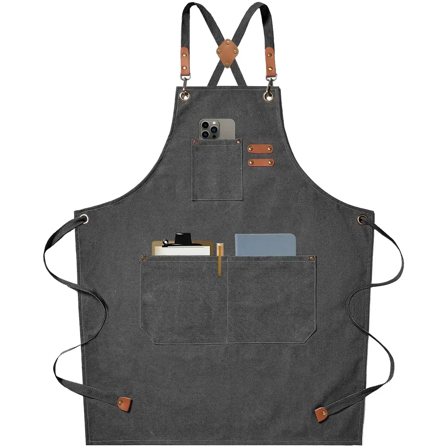 Prowear Canvas Kitchen Apron Unisex Chef &