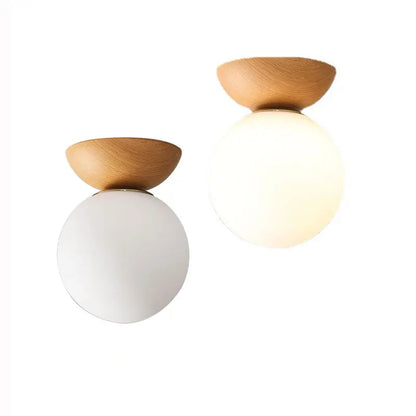Modern Nordic Glass Ball Ceiling & Pendant