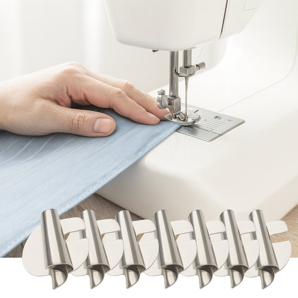 Sewing Hemmer Foot Stainless Steel Rolled