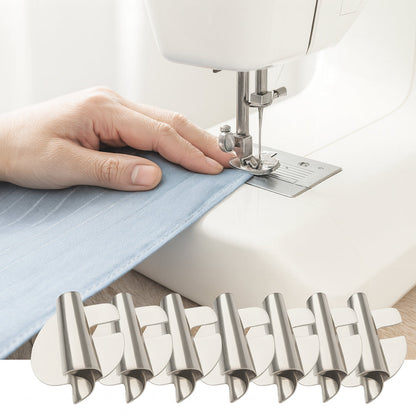 Sewing Hemmer Foot Stainless Steel Rolled
