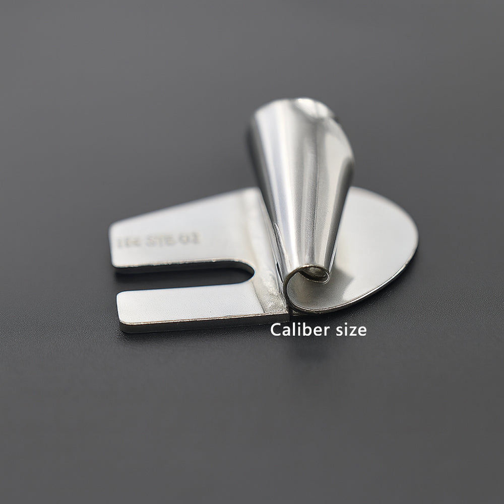 Sewing Hemmer Foot Stainless Steel Rolled