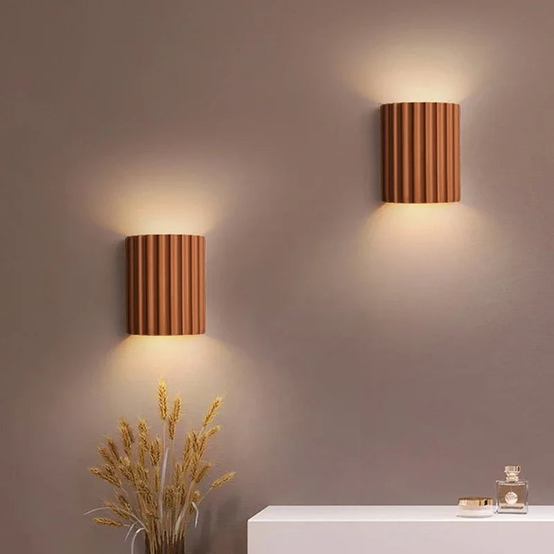 Nordic Modern Resin Wall Lamp Stylish Indoor