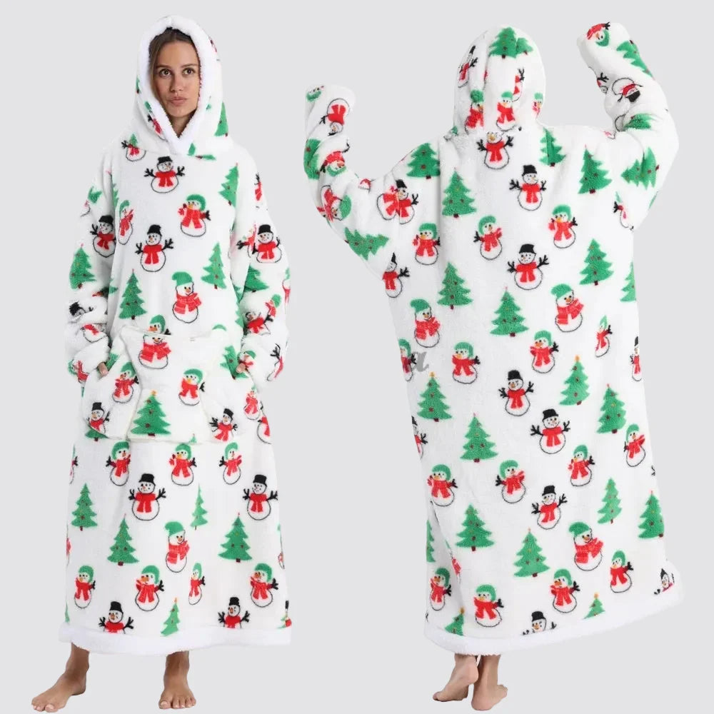 Blanket Hoodie Oversized Wearable Hooded