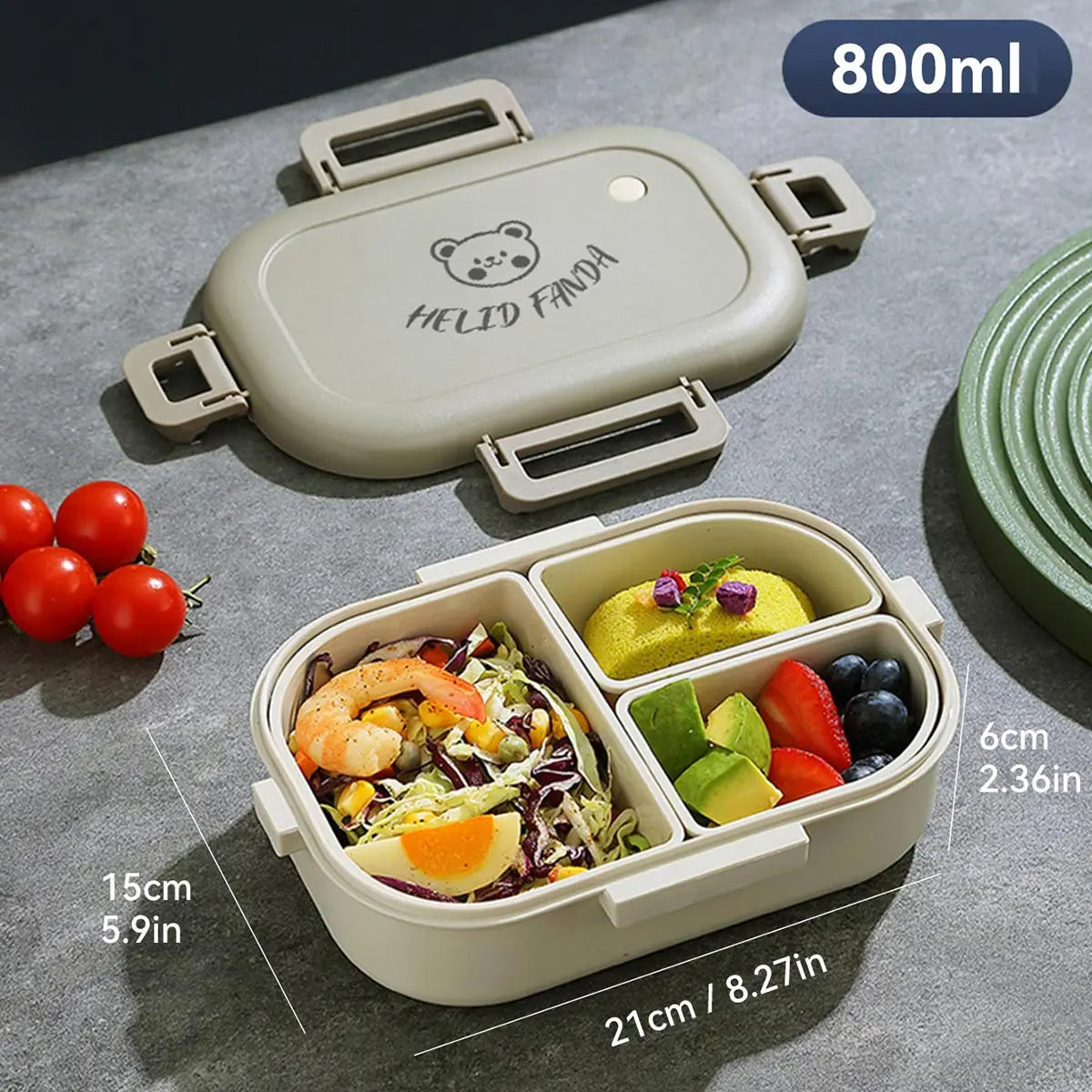 Freshmate Portable Bento Lunch Box Leak
