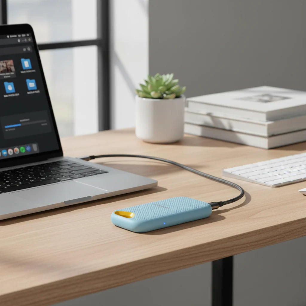 External Hard Drive Portable SSD Rugged USB
