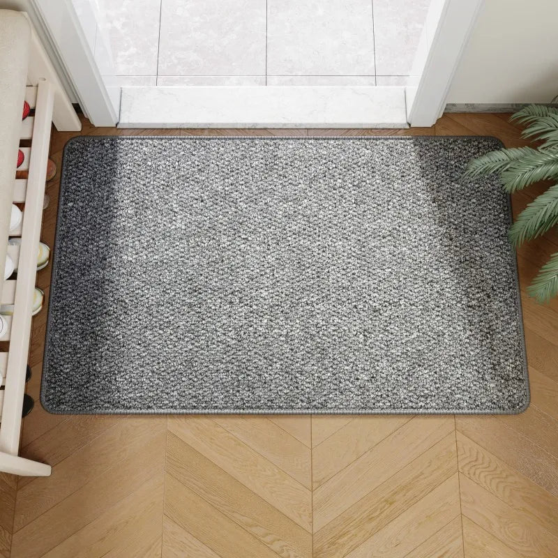 Faux Jute Outdoor Doormat Durable Entrance