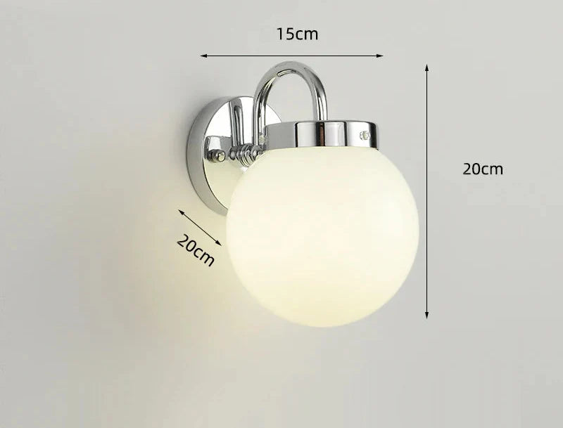 Quashion Wall Lamp Chrome Modern Minimalist