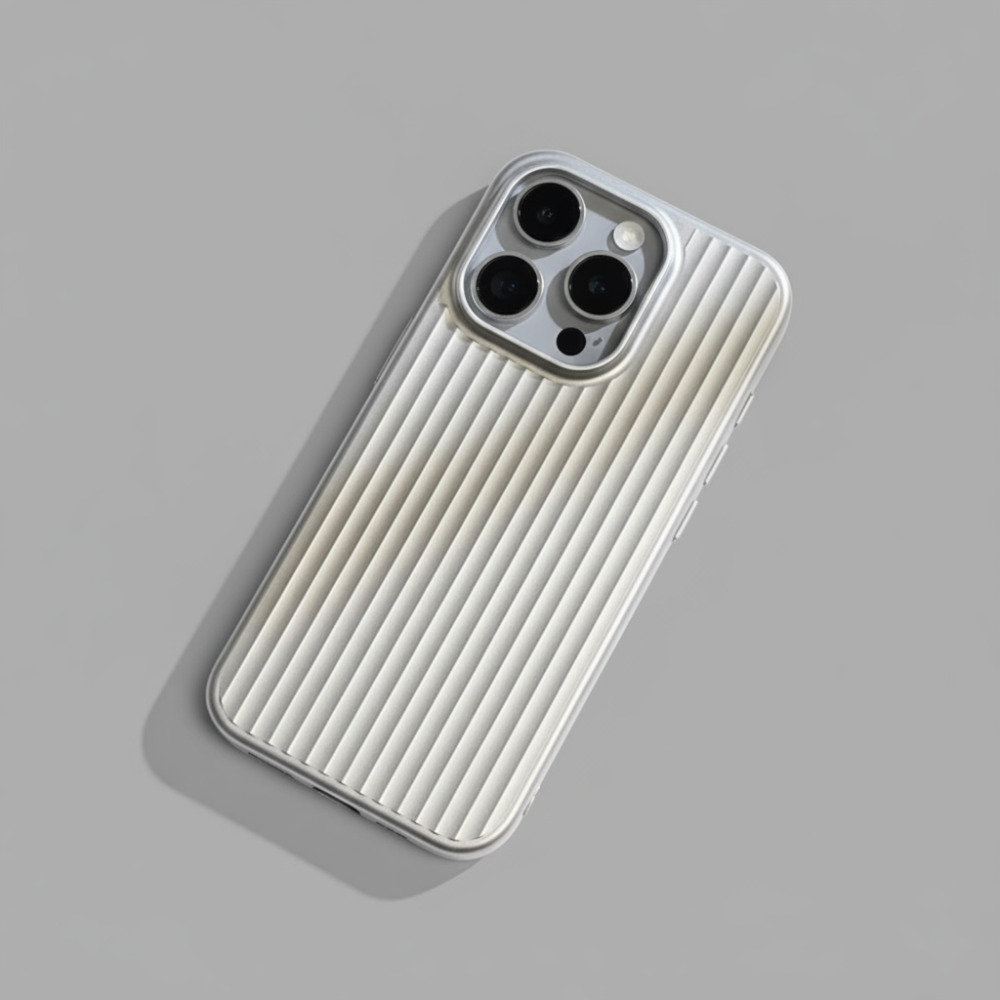 Phone Case Ribbed Hard Shell Protective