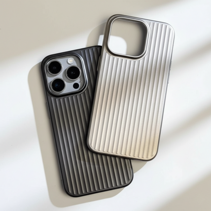 Phone Case Ribbed Hard Shell Protective